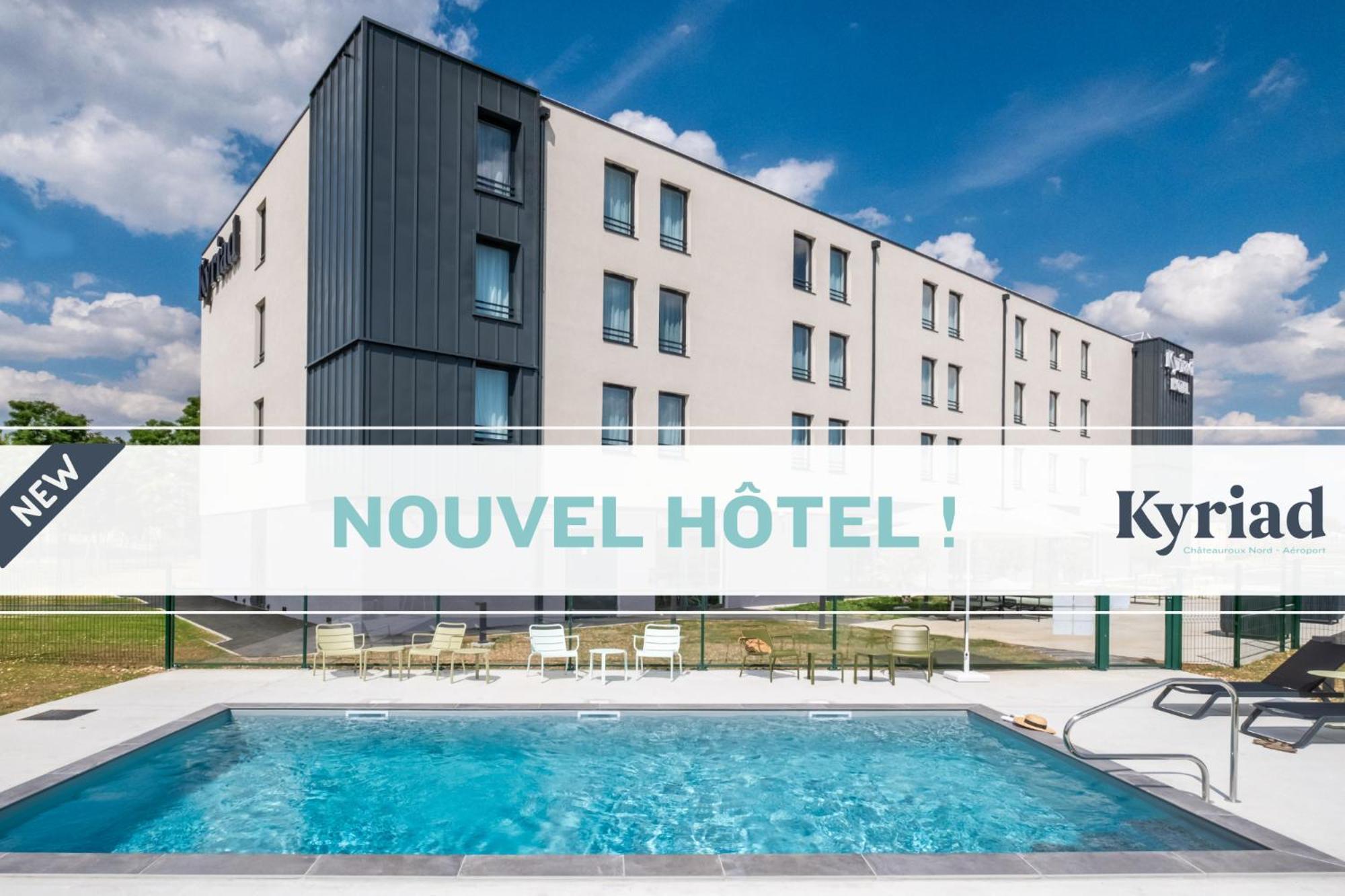Kyriad Chateauroux Nord - Aeroport Deols Exterior photo