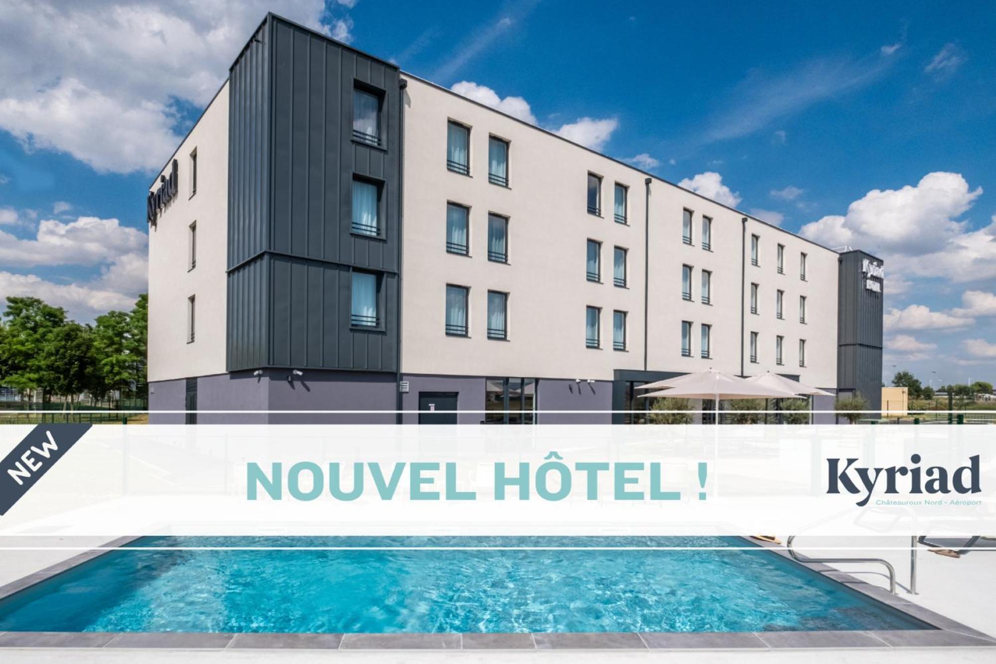 Kyriad Chateauroux Nord - Aeroport Deols Exterior photo